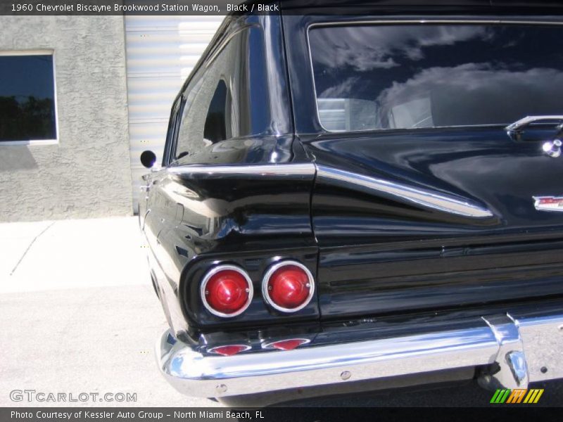 Black / Black 1960 Chevrolet Biscayne Brookwood Station Wagon
