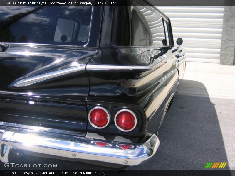 Black / Black 1960 Chevrolet Biscayne Brookwood Station Wagon