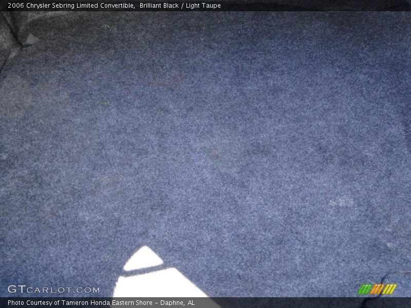 Brilliant Black / Light Taupe 2006 Chrysler Sebring Limited Convertible