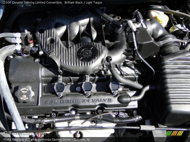  2006 Sebring Limited Convertible Engine - 2.7 Liter DOHC 24-Valve V6
