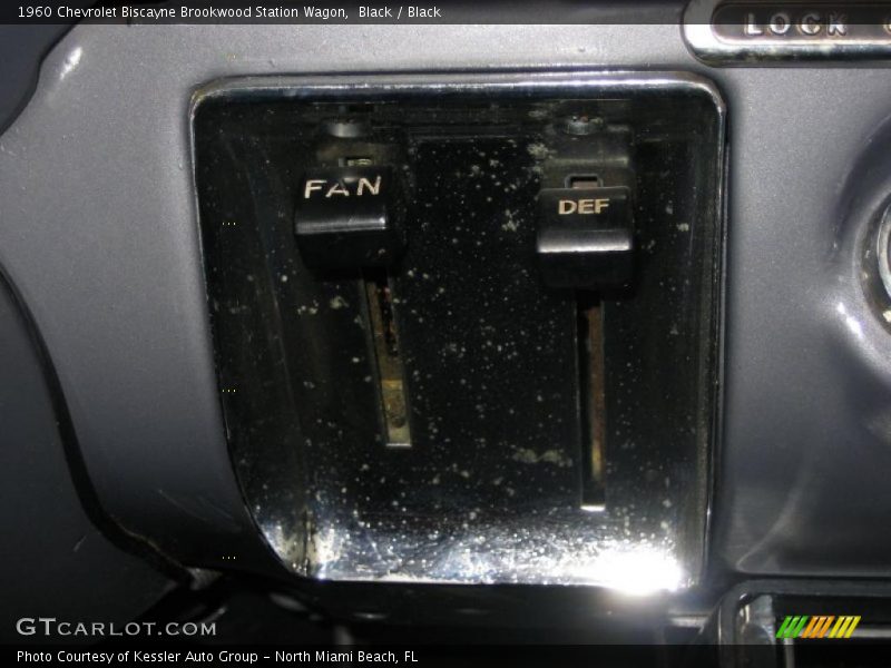 Controls of 1960 Biscayne Brookwood Station Wagon