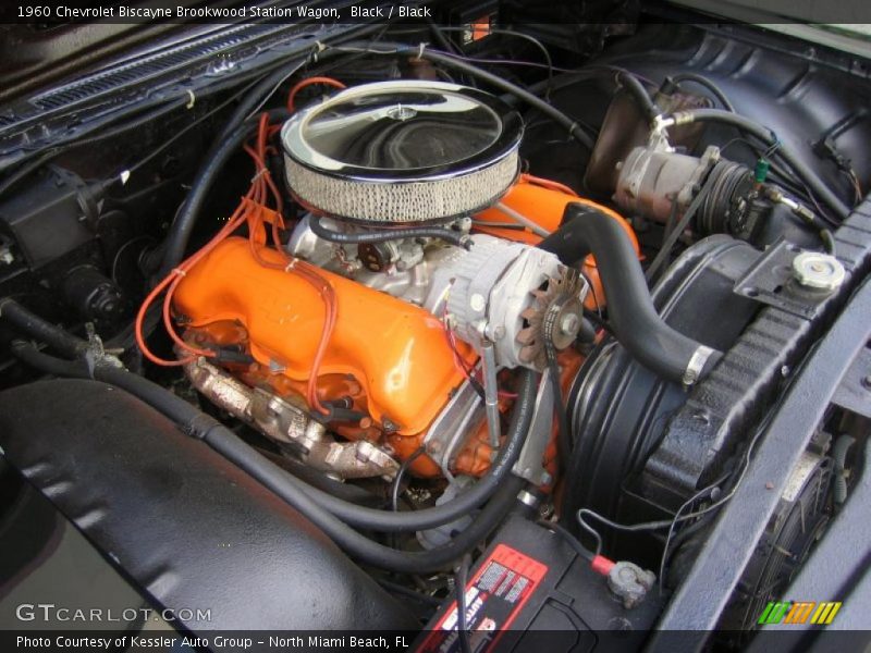  1960 Biscayne Brookwood Station Wagon Engine - 348 cid OHV 16-Valve V8