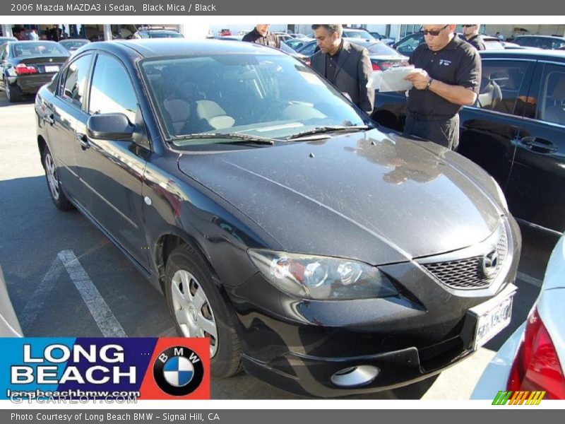 Black Mica / Black 2006 Mazda MAZDA3 i Sedan