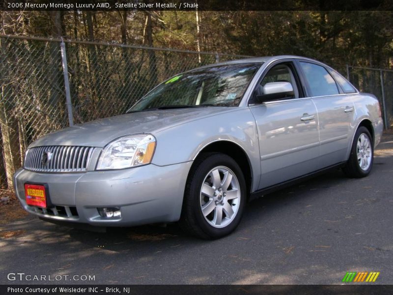 Satellite Silver Metallic / Shale 2006 Mercury Montego Luxury AWD