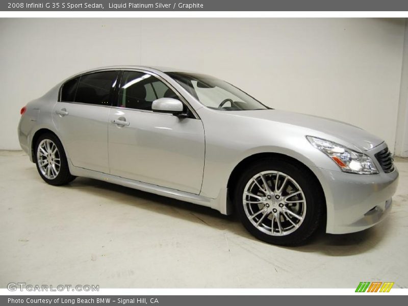  2008 G 35 S Sport Sedan Liquid Platinum Silver