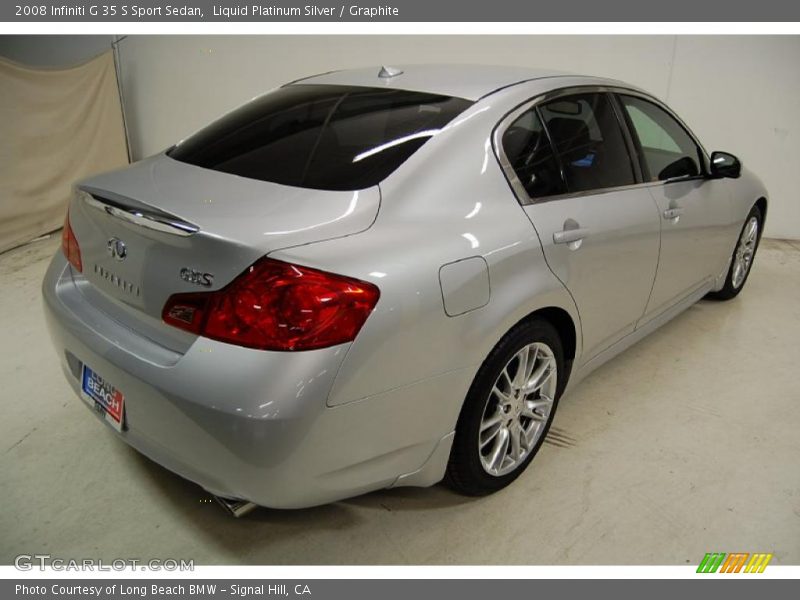  2008 G 35 S Sport Sedan Liquid Platinum Silver