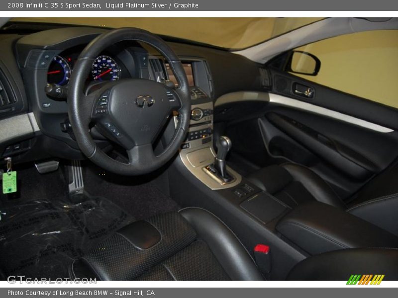 Dashboard of 2008 G 35 S Sport Sedan