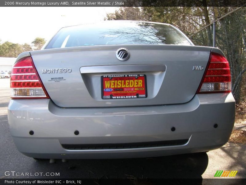 Satellite Silver Metallic / Shale 2006 Mercury Montego Luxury AWD