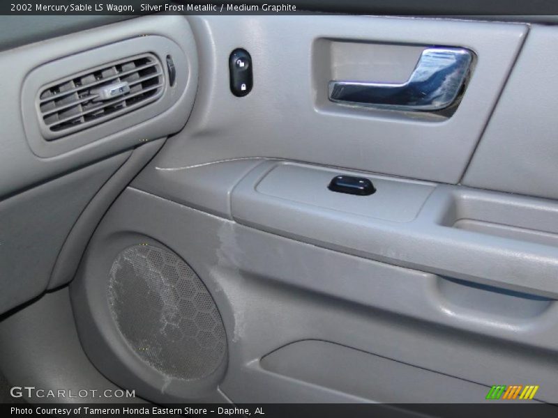 Silver Frost Metallic / Medium Graphite 2002 Mercury Sable LS Wagon