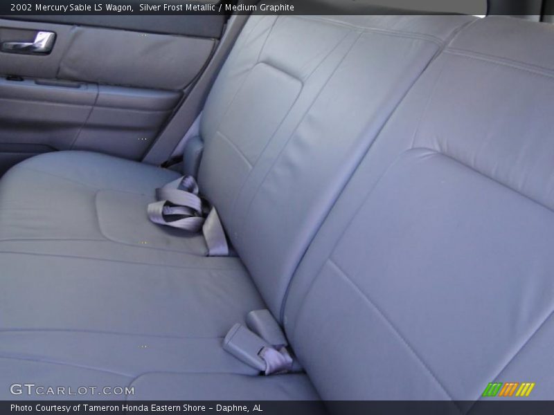Silver Frost Metallic / Medium Graphite 2002 Mercury Sable LS Wagon
