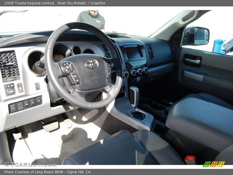 Silver Sky Metallic / Graphite 2008 Toyota Sequoia Limited