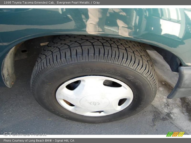 Evergreen Pearl Metallic / Gray 1998 Toyota Tacoma Extended Cab