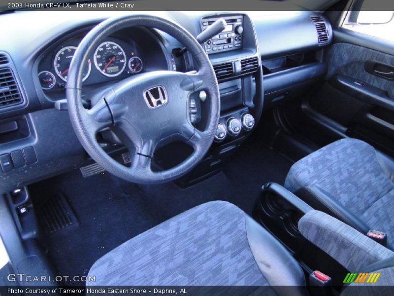 Gray Interior - 2003 CR-V LX 