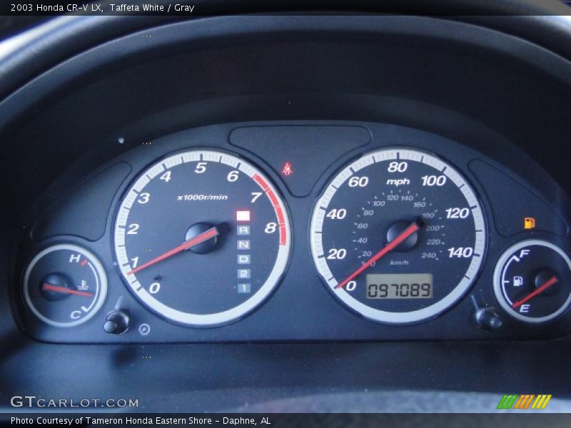  2003 CR-V LX LX Gauges