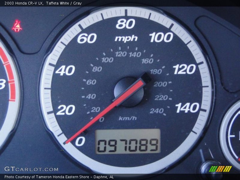 Taffeta White / Gray 2003 Honda CR-V LX