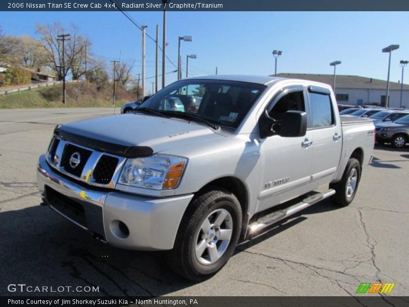 Radiant Silver / Graphite/Titanium 2006 Nissan Titan SE Crew Cab 4x4