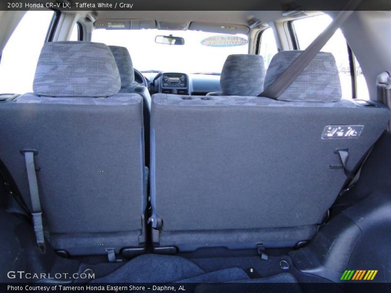 Taffeta White / Gray 2003 Honda CR-V LX