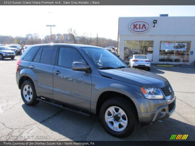 Slate Grey Metallic / Black 2010 Suzuki Grand Vitara Premium 4x4