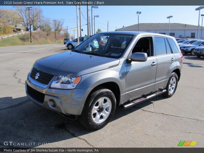 Slate Grey Metallic / Black 2010 Suzuki Grand Vitara Premium 4x4