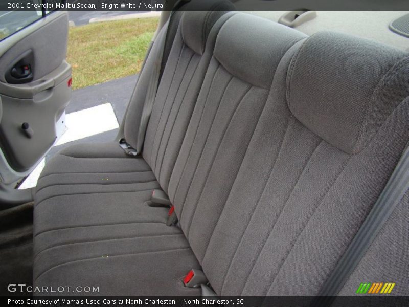 Bright White / Neutral 2001 Chevrolet Malibu Sedan
