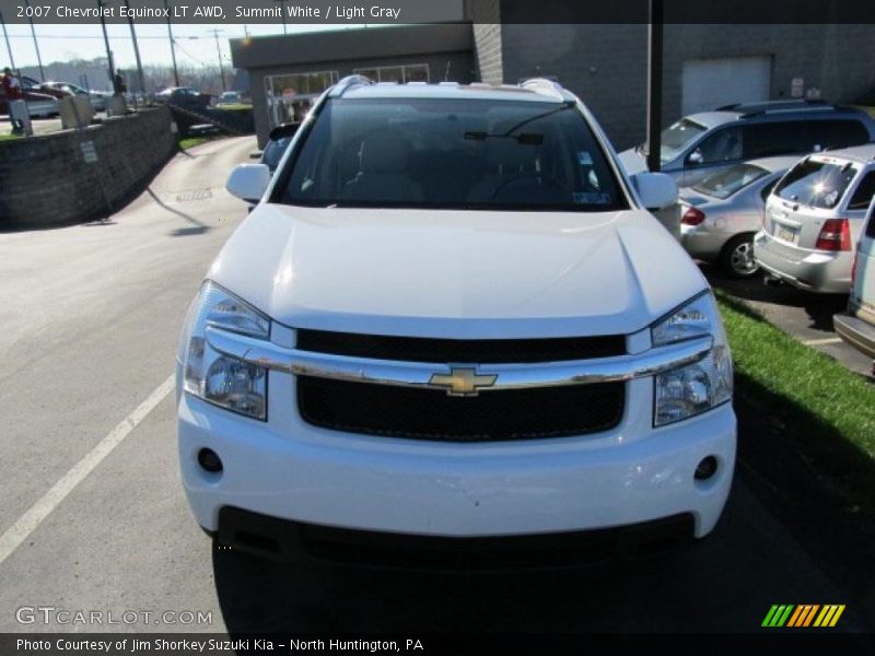 Summit White / Light Gray 2007 Chevrolet Equinox LT AWD