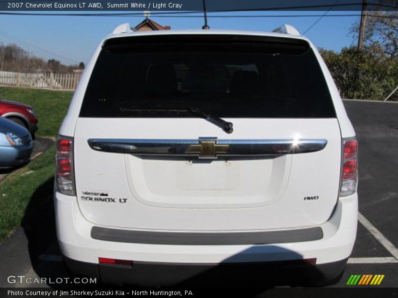 Summit White / Light Gray 2007 Chevrolet Equinox LT AWD