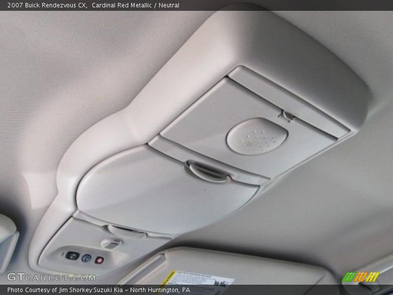 Cardinal Red Metallic / Neutral 2007 Buick Rendezvous CX