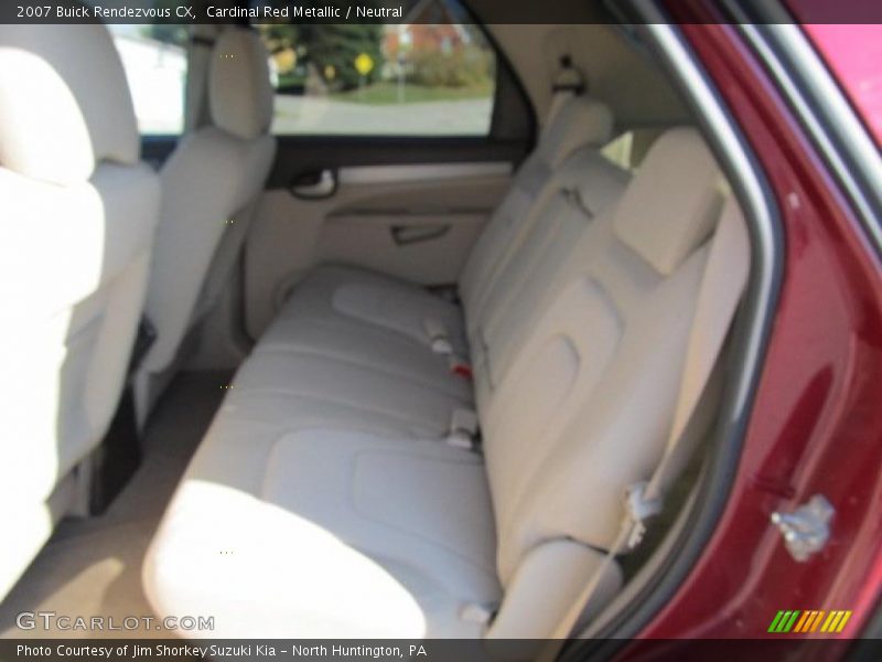 Cardinal Red Metallic / Neutral 2007 Buick Rendezvous CX