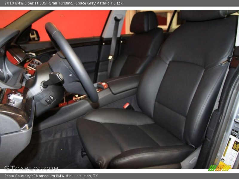 Space Grey Metallic / Black 2010 BMW 5 Series 535i Gran Turismo