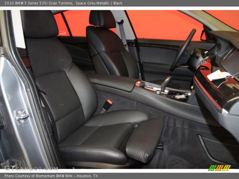 Space Grey Metallic / Black 2010 BMW 5 Series 535i Gran Turismo