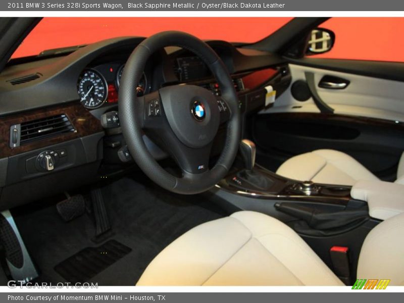 Black Sapphire Metallic / Oyster/Black Dakota Leather 2011 BMW 3 Series 328i Sports Wagon