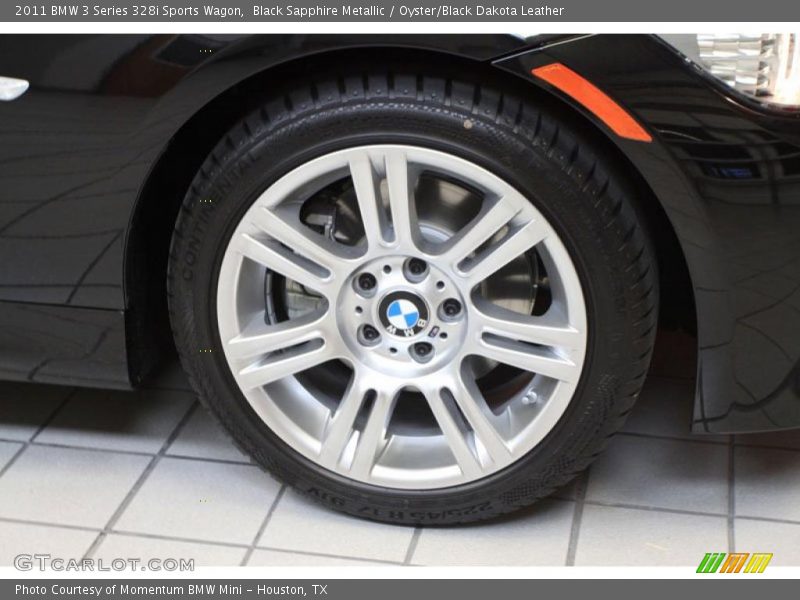 Black Sapphire Metallic / Oyster/Black Dakota Leather 2011 BMW 3 Series 328i Sports Wagon