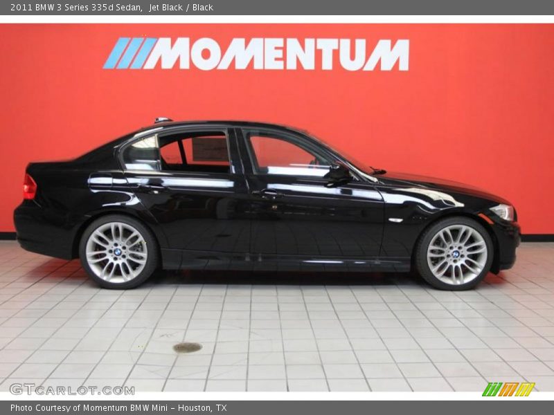 Jet Black / Black 2011 BMW 3 Series 335d Sedan
