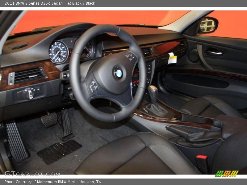  2011 3 Series 335d Sedan Black Interior