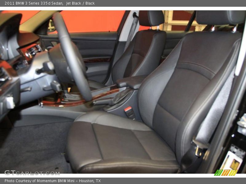  2011 3 Series 335d Sedan Black Interior