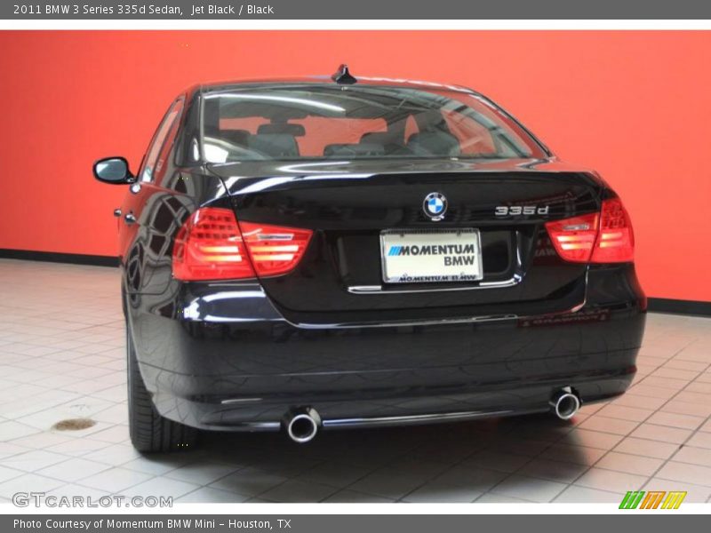 Jet Black / Black 2011 BMW 3 Series 335d Sedan