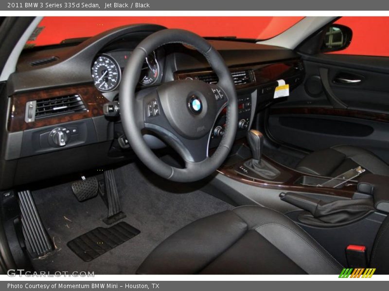 Jet Black / Black 2011 BMW 3 Series 335d Sedan