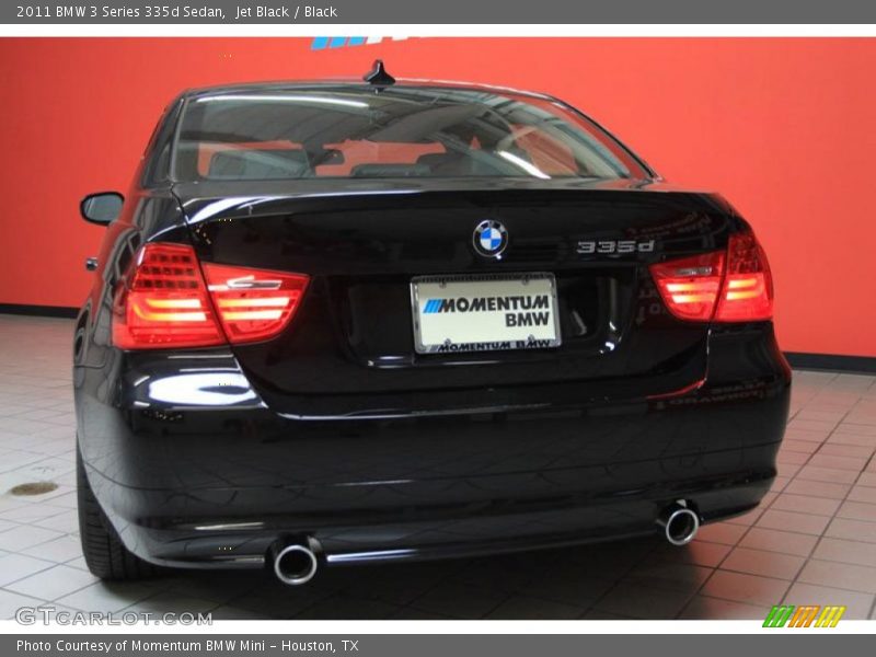 Jet Black / Black 2011 BMW 3 Series 335d Sedan