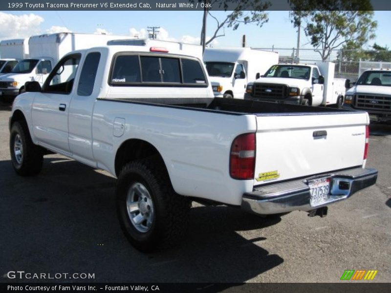 Natural White / Oak 1999 Toyota Tacoma Prerunner V6 Extended Cab