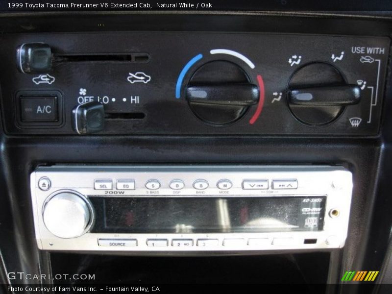 Natural White / Oak 1999 Toyota Tacoma Prerunner V6 Extended Cab
