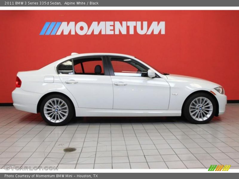 Alpine White / Black 2011 BMW 3 Series 335d Sedan