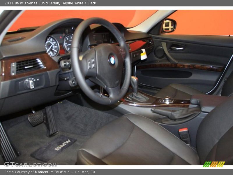 Alpine White / Black 2011 BMW 3 Series 335d Sedan