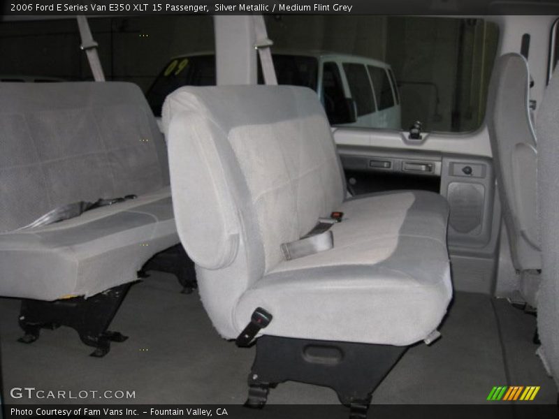 Silver Metallic / Medium Flint Grey 2006 Ford E Series Van E350 XLT 15 Passenger