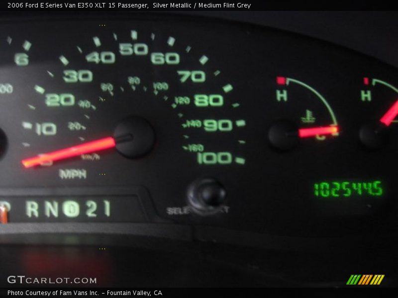Silver Metallic / Medium Flint Grey 2006 Ford E Series Van E350 XLT 15 Passenger