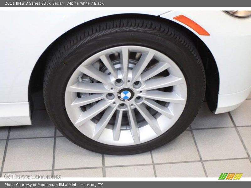 Alpine White / Black 2011 BMW 3 Series 335d Sedan