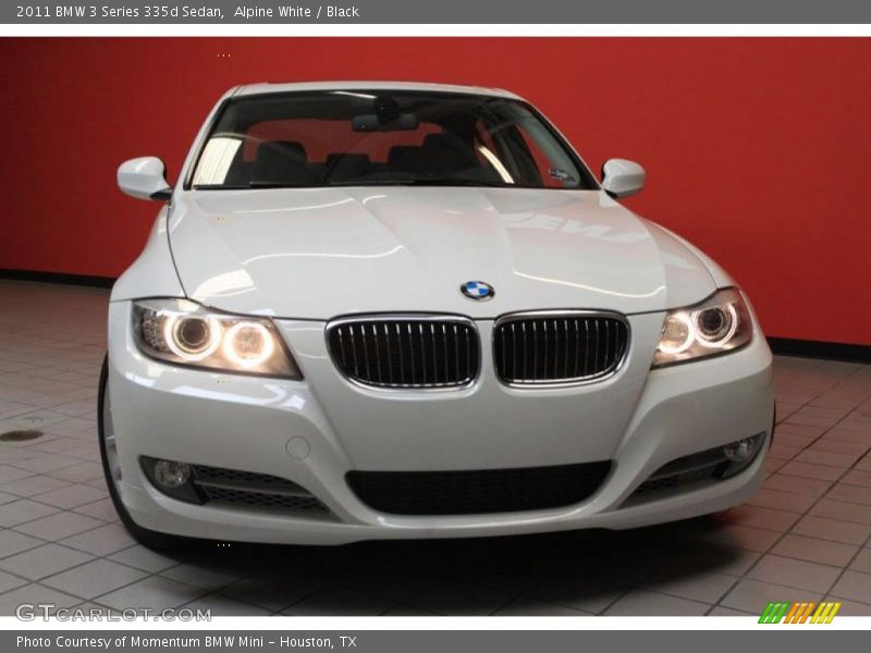 Alpine White / Black 2011 BMW 3 Series 335d Sedan