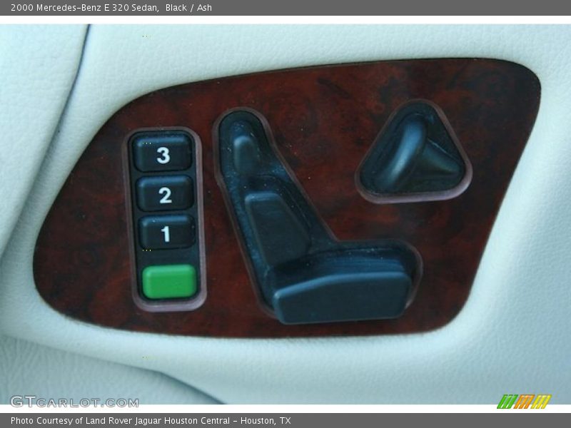 Controls of 2000 E 320 Sedan