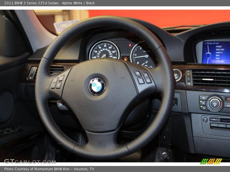 Alpine White / Black 2011 BMW 3 Series 335d Sedan