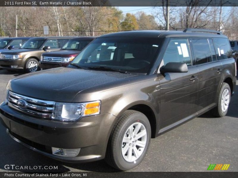 Earth Metallic / Charcoal Black 2011 Ford Flex SE