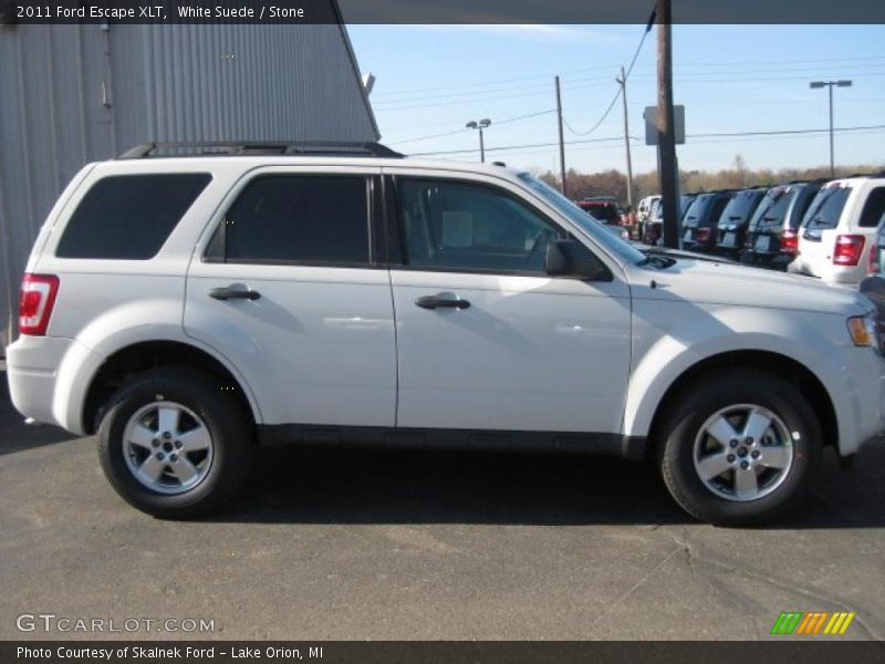 White Suede / Stone 2011 Ford Escape XLT